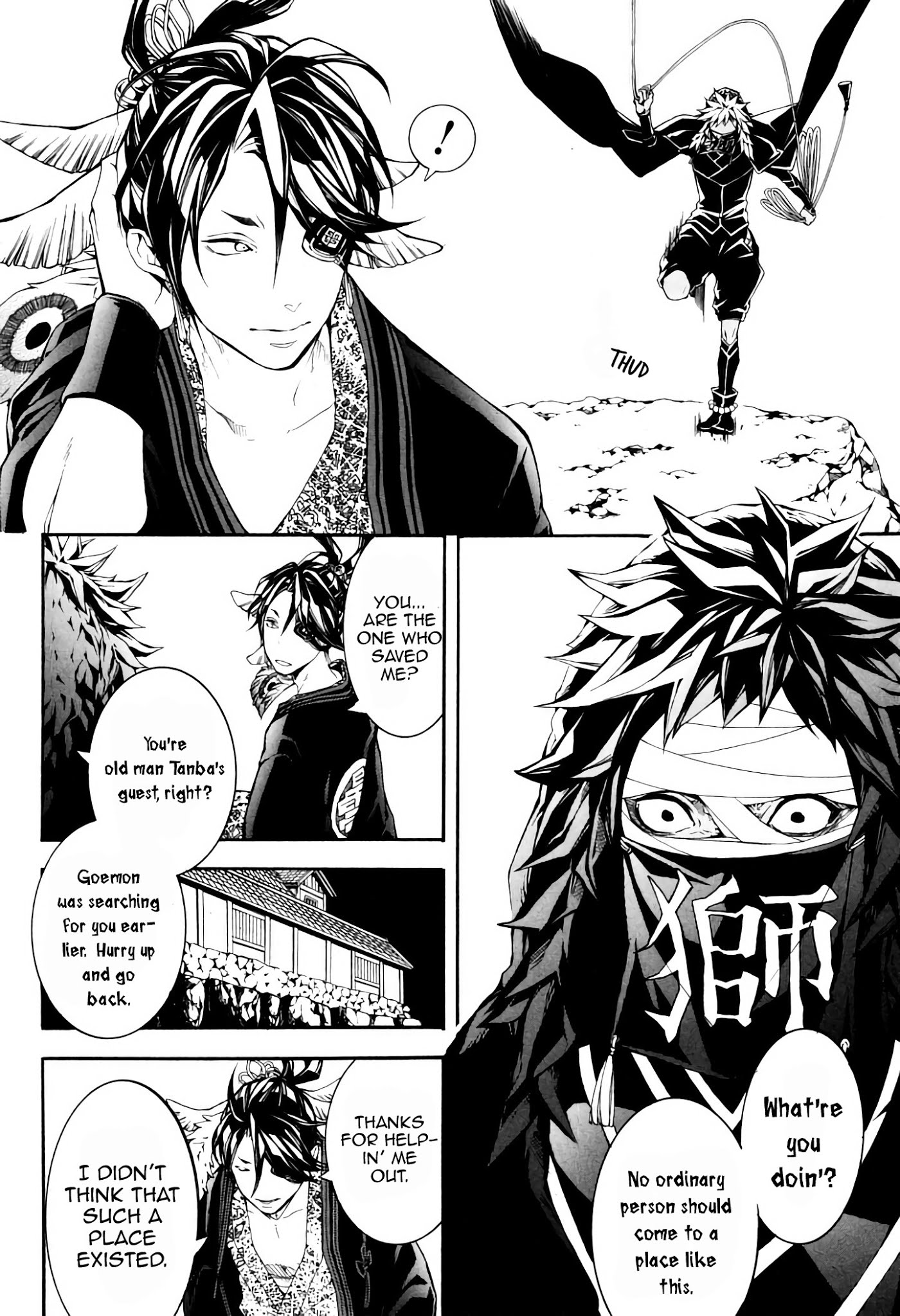 Rengoku ni Warau Chapter 36 page 21 - Chapter 36: The Being from Purgatory, Standing in Iga