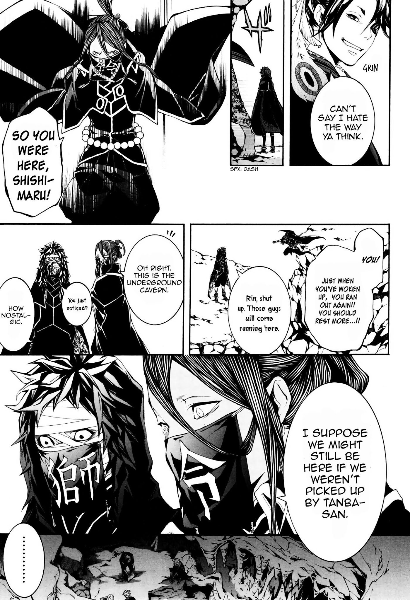 Rengoku ni Warau Chapter 36 page 24 - Chapter 36: The Being from Purgatory, Standing in Iga