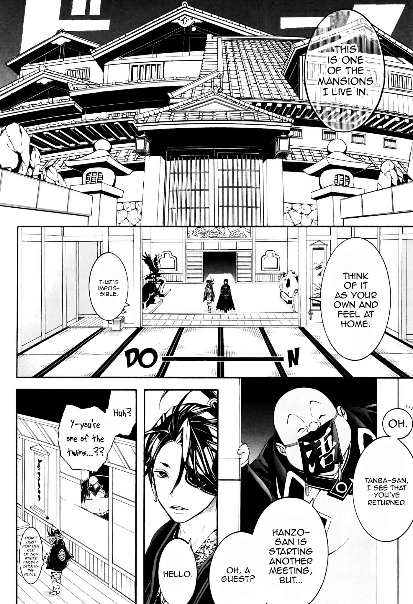 Rengoku ni Warau Chapter 36 page 9 - Chapter 36: The Being from Purgatory, Standing in Iga
