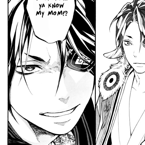 Rengoku ni Warau Chapter 36: The Being from Purgatory, Standing in Iga cover