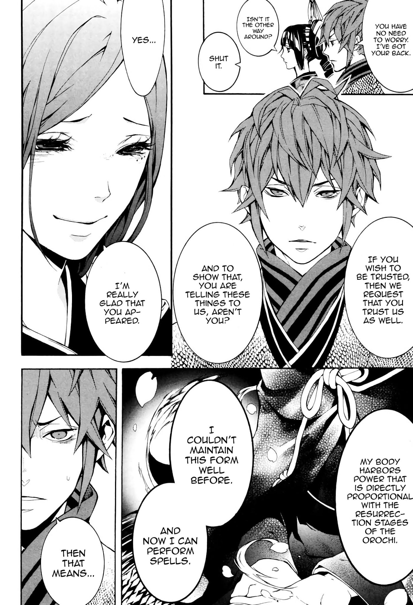Rengoku ni Warau Chapter 37 page 14 - Chapter 37: The Beauties, Forming a Coalition for Death