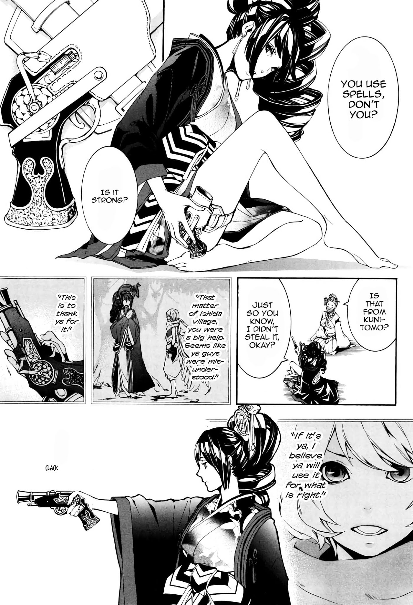 Rengoku ni Warau Chapter 37 page 21 - Chapter 37: The Beauties, Forming a Coalition for Death