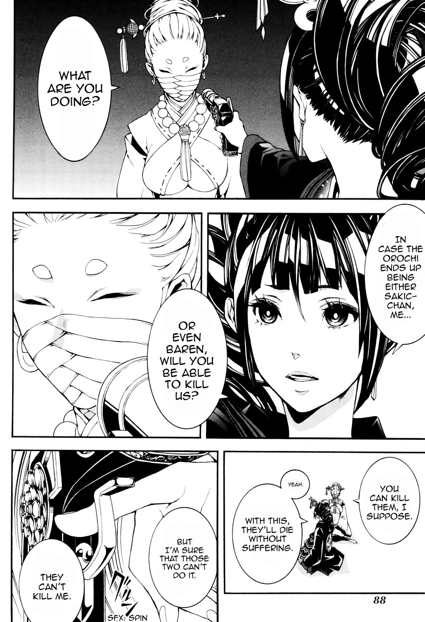 Rengoku ni Warau Chapter 37 page 22 - Chapter 37: The Beauties, Forming a Coalition for Death