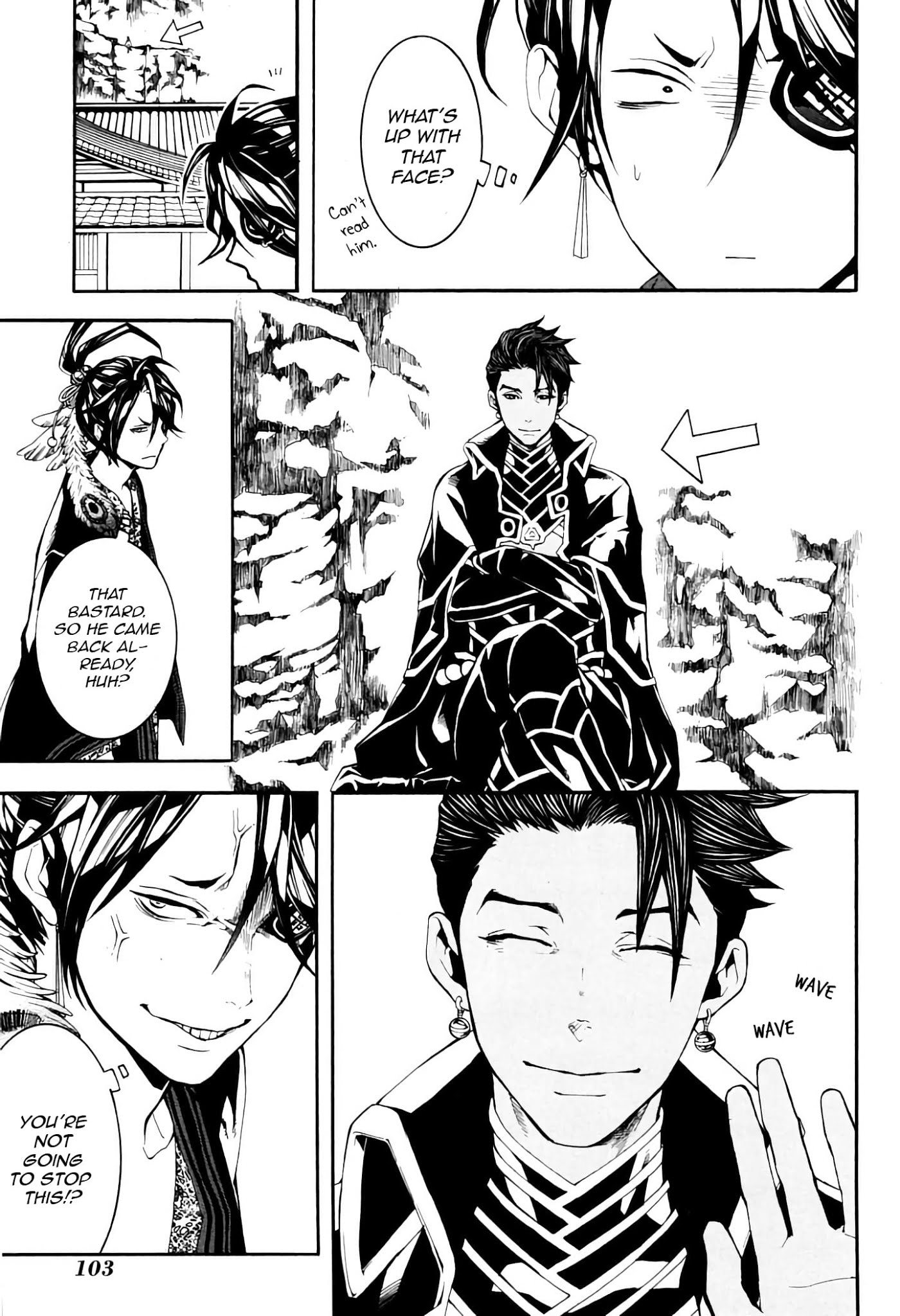 Rengoku ni Warau Chapter 37 page 37 - Chapter 37: The Beauties, Forming a Coalition for Death