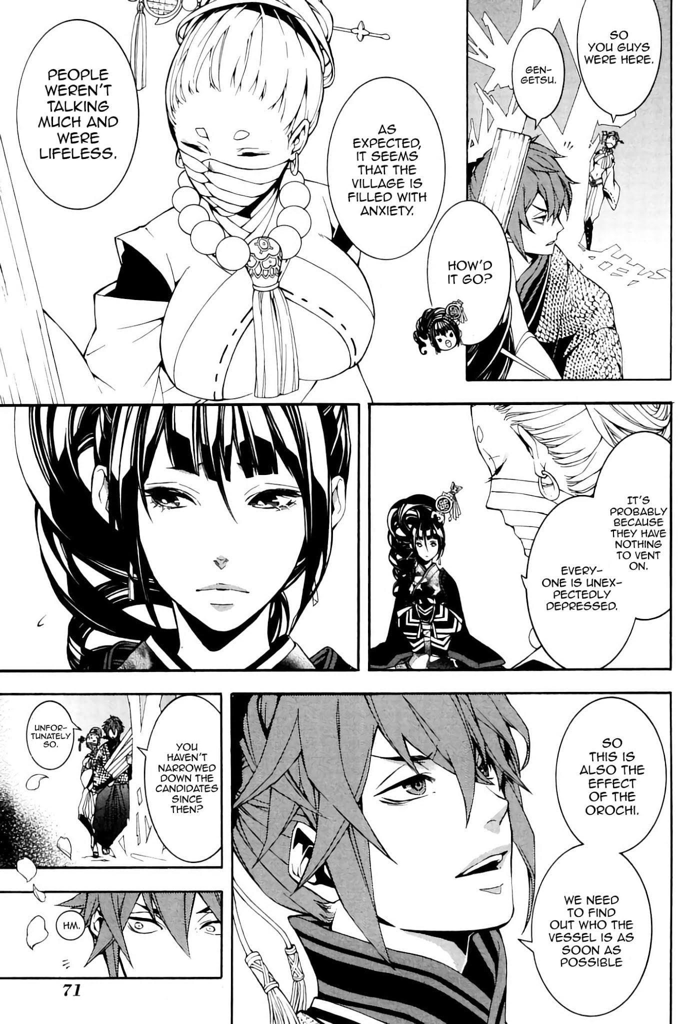 Rengoku ni Warau Chapter 37 page 5 - Chapter 37: The Beauties, Forming a Coalition for Death