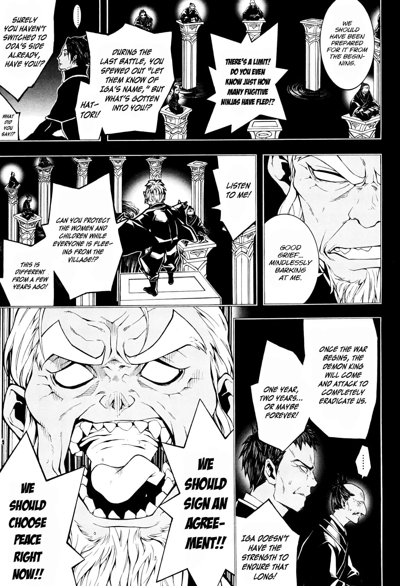 Rengoku ni Warau Chapter 38 page 10 - Chapter 38: The Mad War King, Entrusting Him to the Being of Purgatory