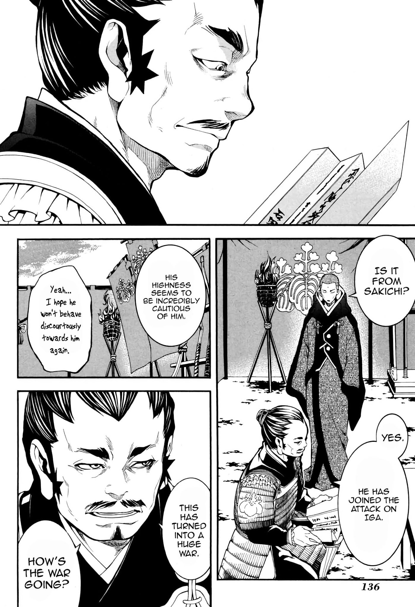 Rengoku ni Warau Chapter 38 page 25 - Chapter 38: The Mad War King, Entrusting Him to the Being of Purgatory