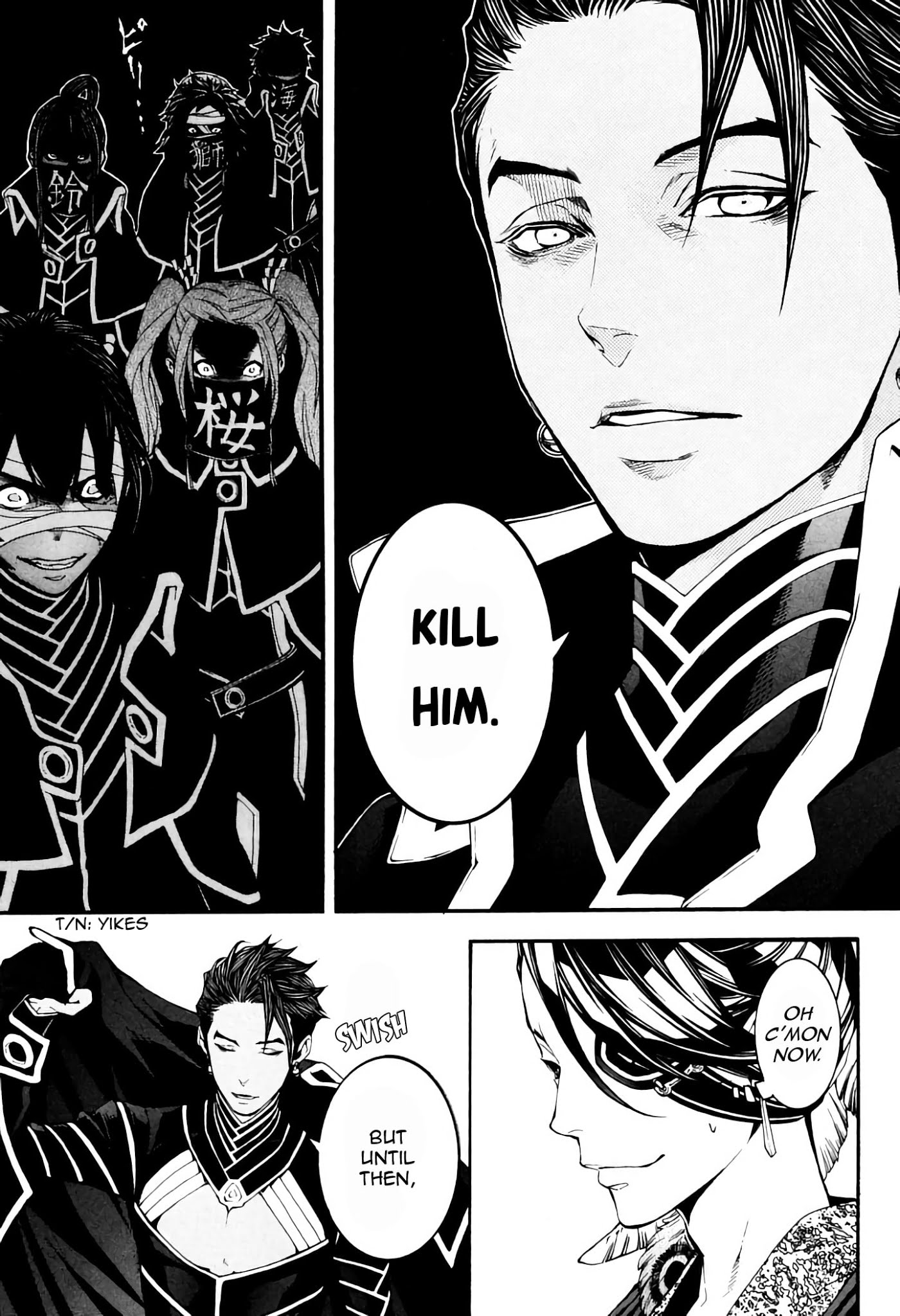 Rengoku ni Warau Chapter 38 page 3 - Chapter 38: The Mad War King, Entrusting Him to the Being of Purgatory
