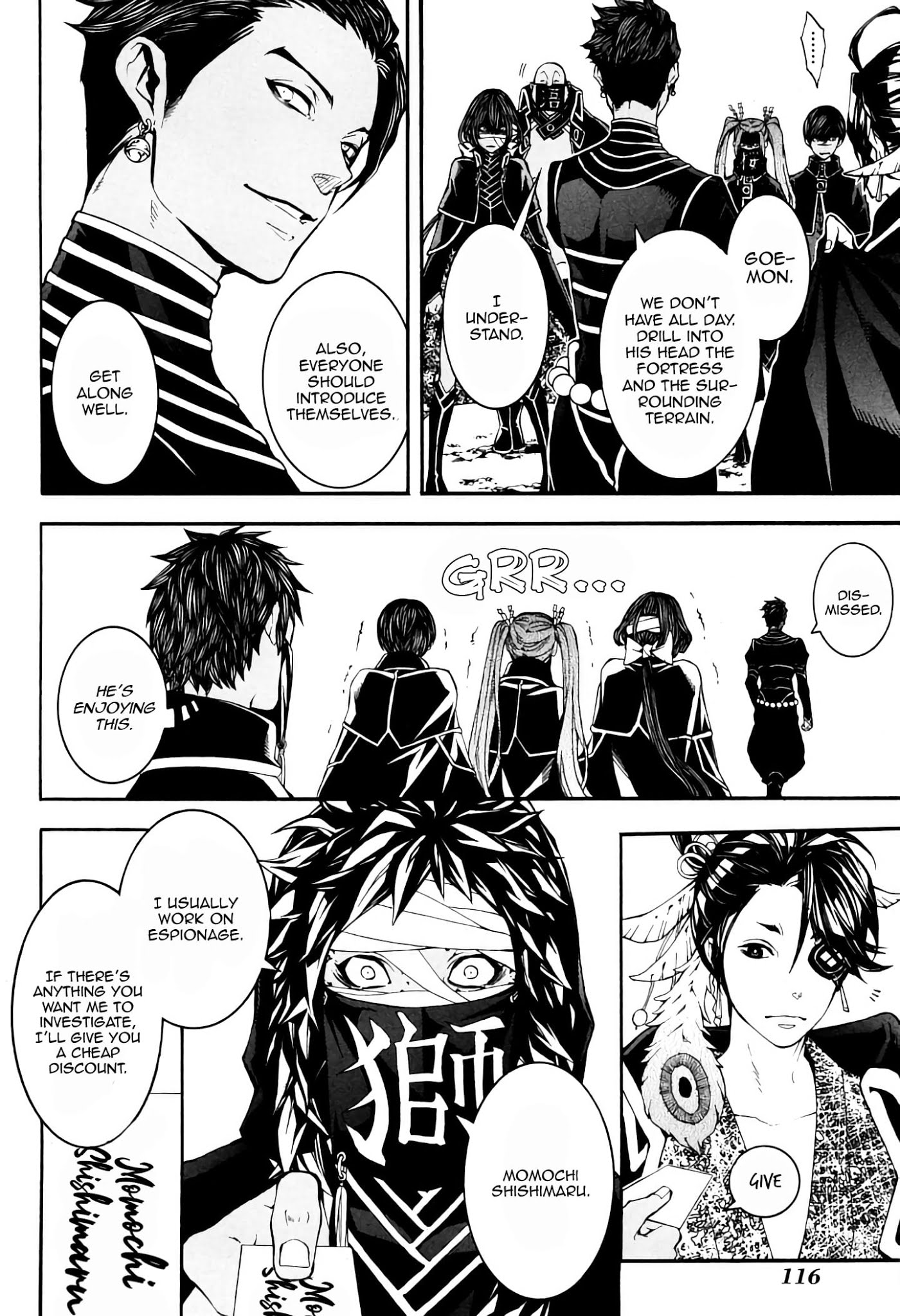 Rengoku ni Warau Chapter 38 page 5 - Chapter 38: The Mad War King, Entrusting Him to the Being of Purgatory