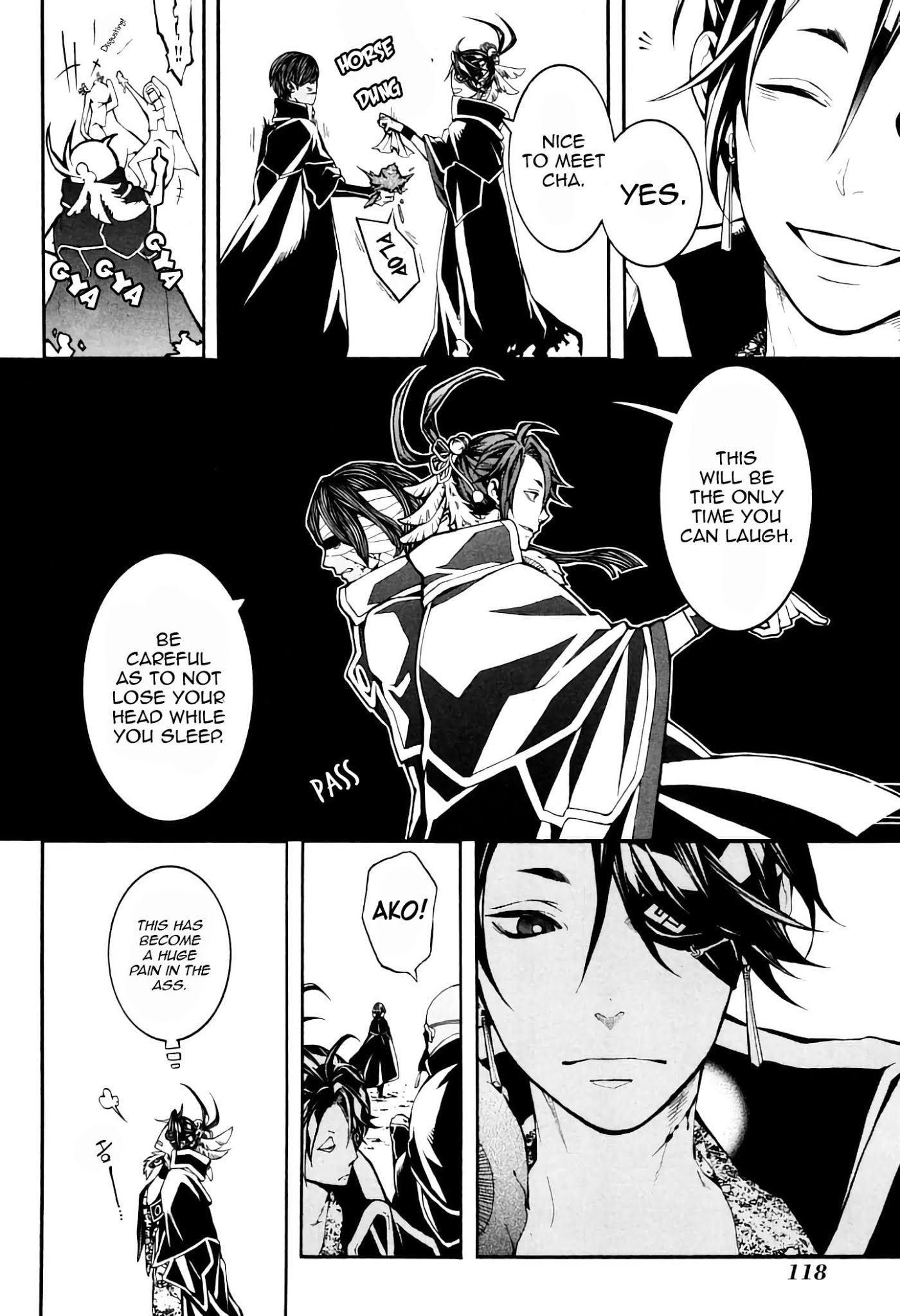 Rengoku ni Warau Chapter 38 page 7 - Chapter 38: The Mad War King, Entrusting Him to the Being of Purgatory