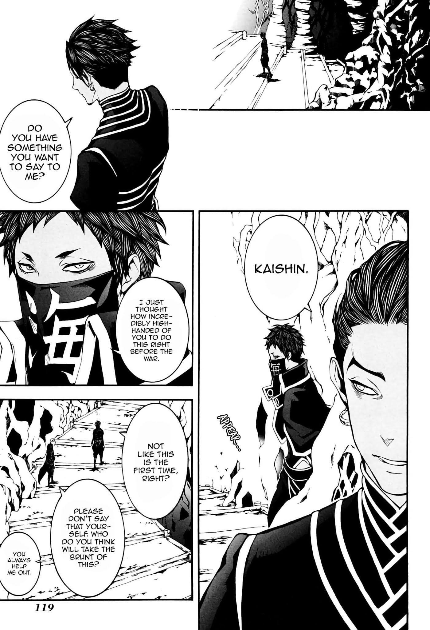 Rengoku ni Warau Chapter 38 page 8 - Chapter 38: The Mad War King, Entrusting Him to the Being of Purgatory