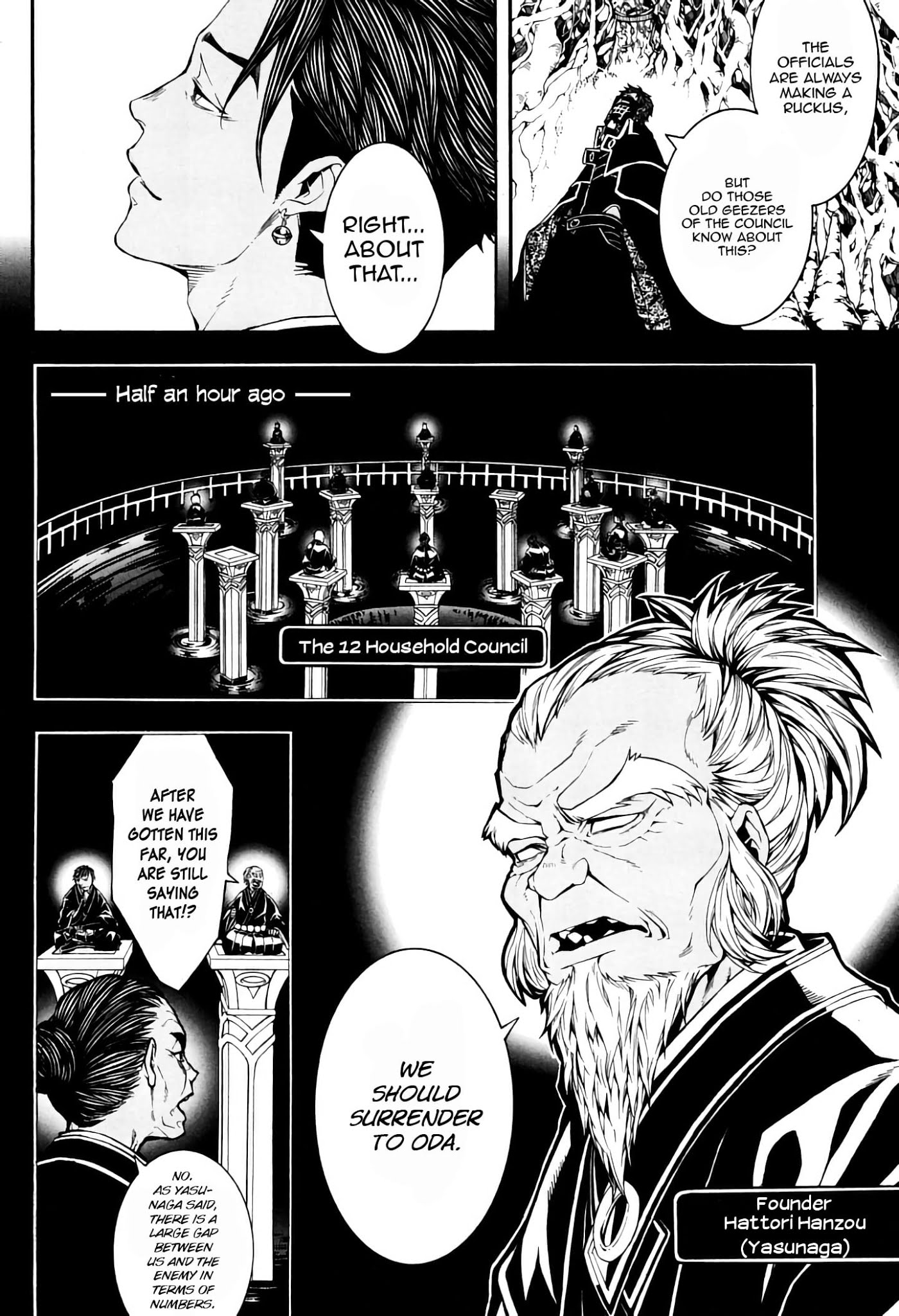 Rengoku ni Warau Chapter 38 page 9 - Chapter 38: The Mad War King, Entrusting Him to the Being of Purgatory