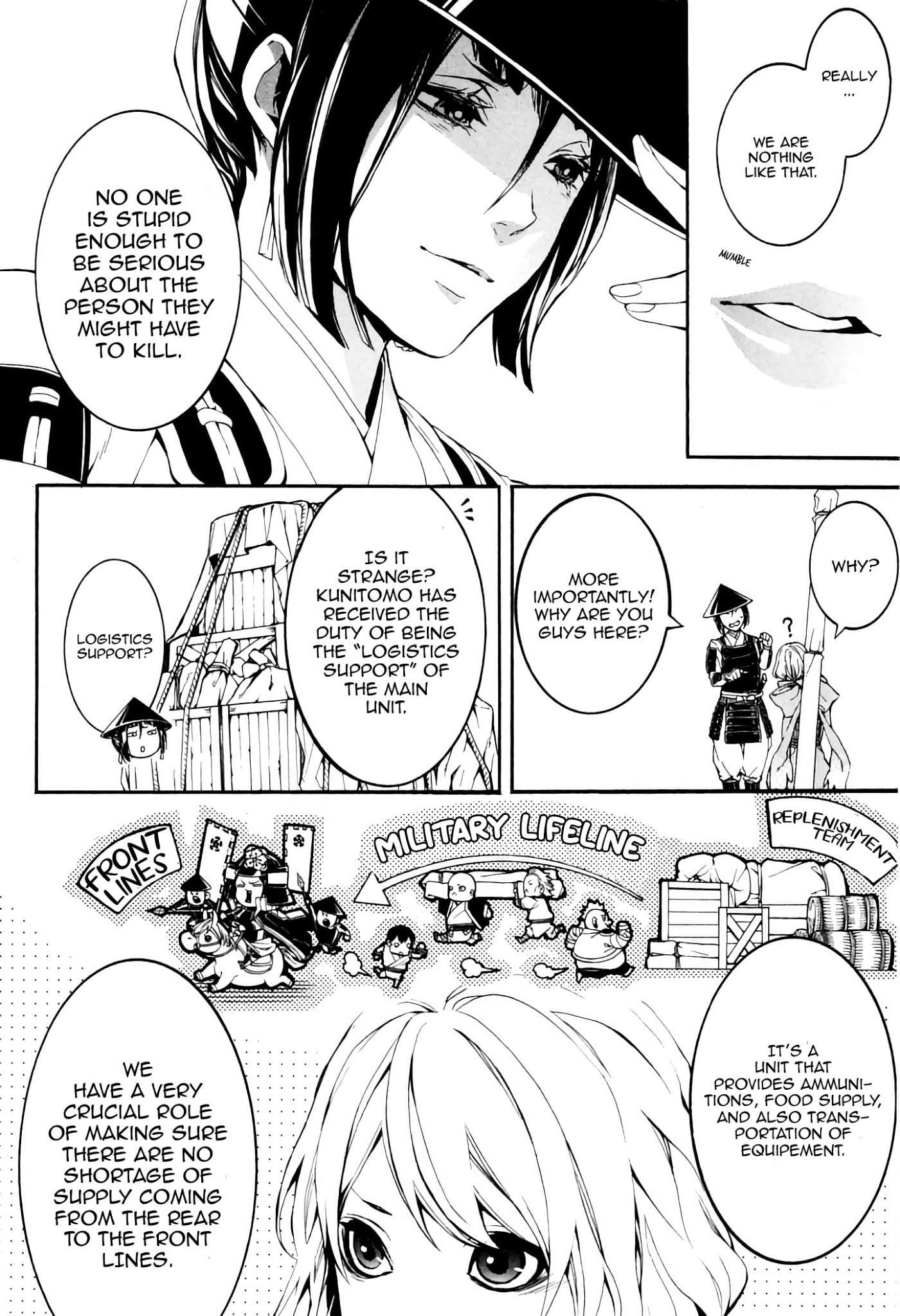 Rengoku ni Warau Chapter 39 page 10 - Chapter 39: Iga's Rebellion, Beginning of a Fierce War