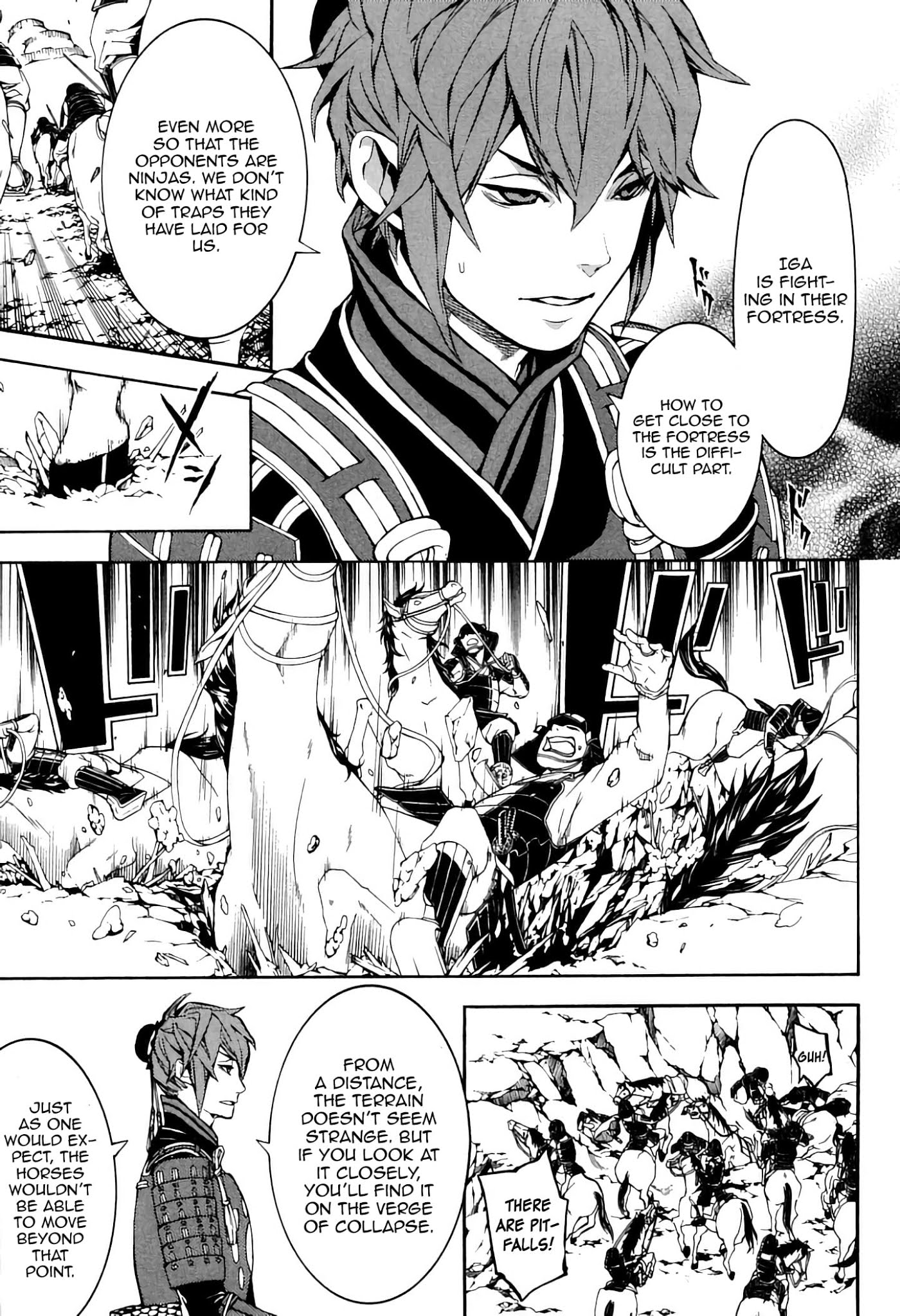 Rengoku ni Warau Chapter 39 page 17 - Chapter 39: Iga's Rebellion, Beginning of a Fierce War