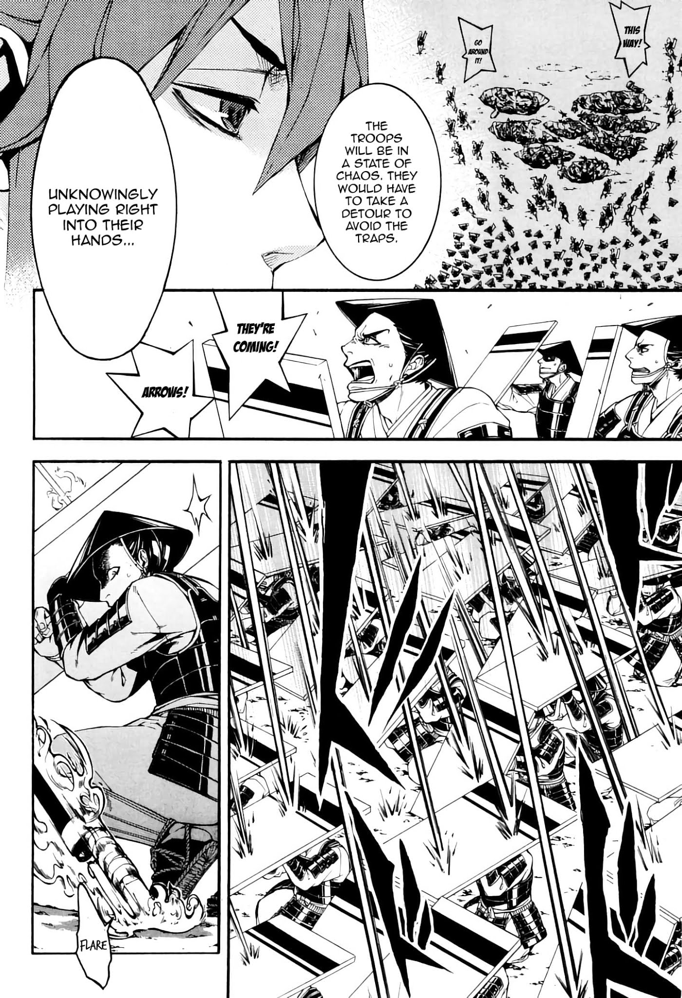 Rengoku ni Warau Chapter 39 page 18 - Chapter 39: Iga's Rebellion, Beginning of a Fierce War