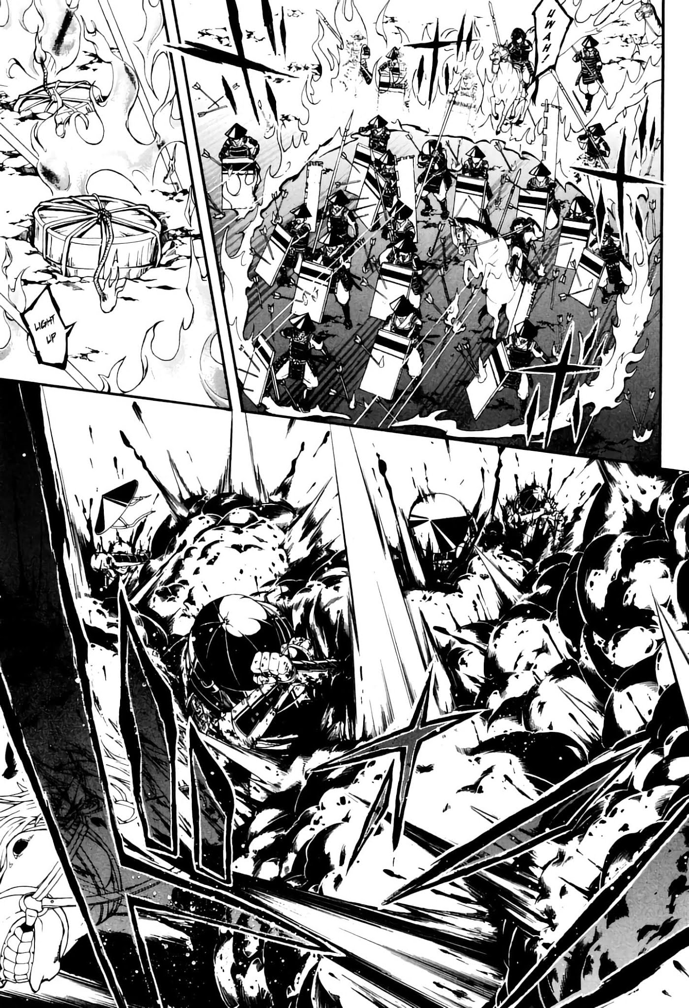 Rengoku ni Warau Chapter 39 page 19 - Chapter 39: Iga's Rebellion, Beginning of a Fierce War