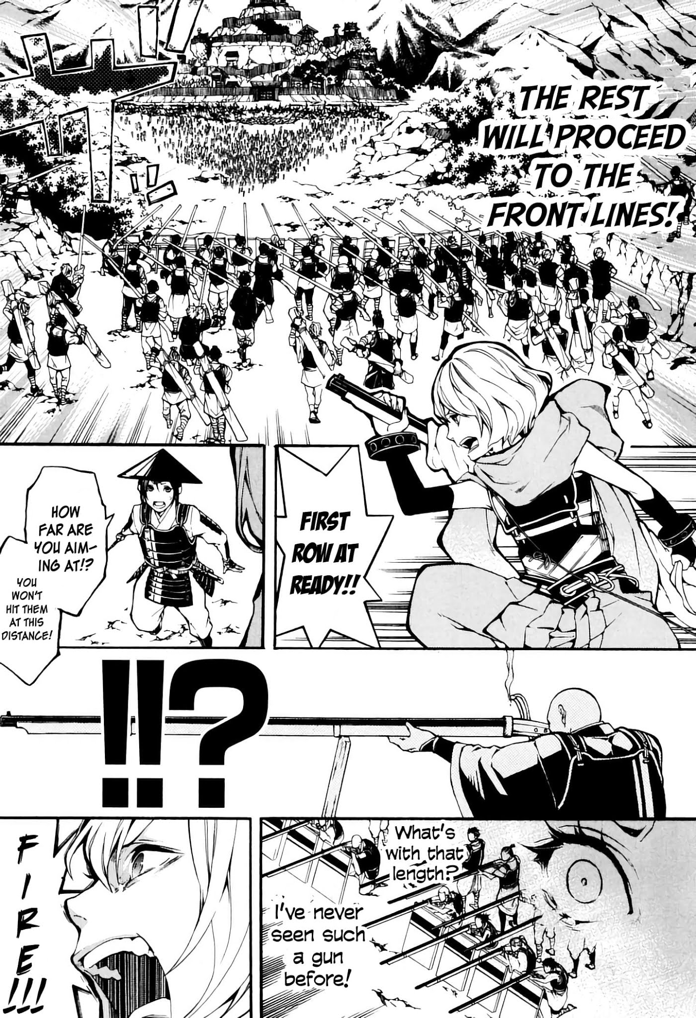 Rengoku ni Warau Chapter 39 page 23 - Chapter 39: Iga's Rebellion, Beginning of a Fierce War