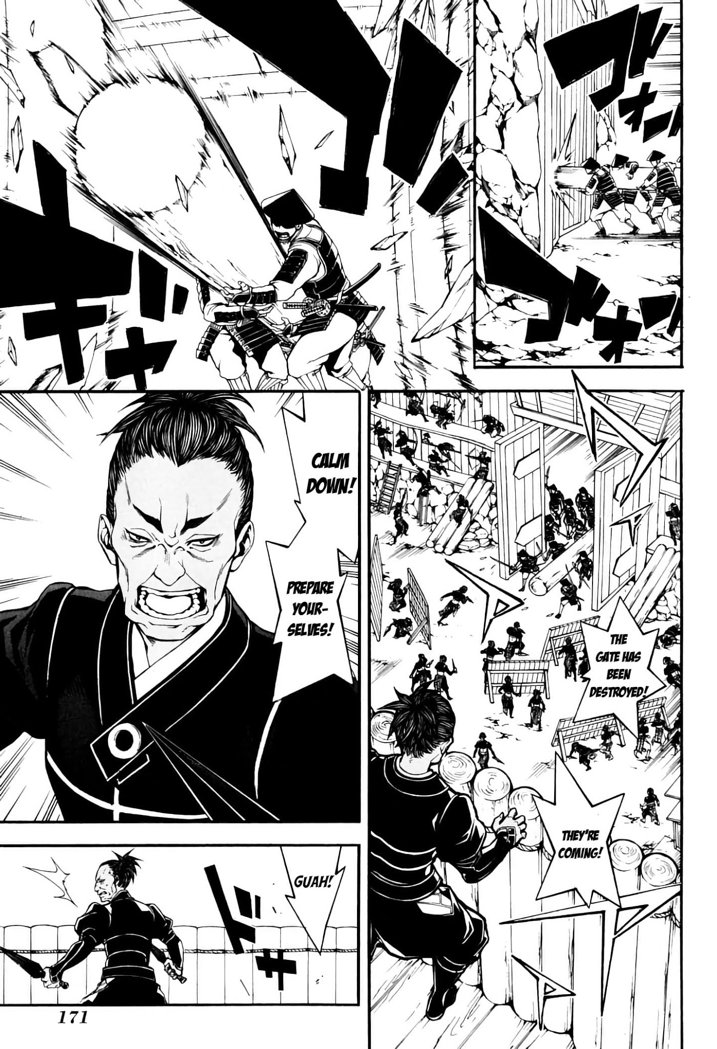 Rengoku ni Warau Chapter 39 page 27 - Chapter 39: Iga's Rebellion, Beginning of a Fierce War