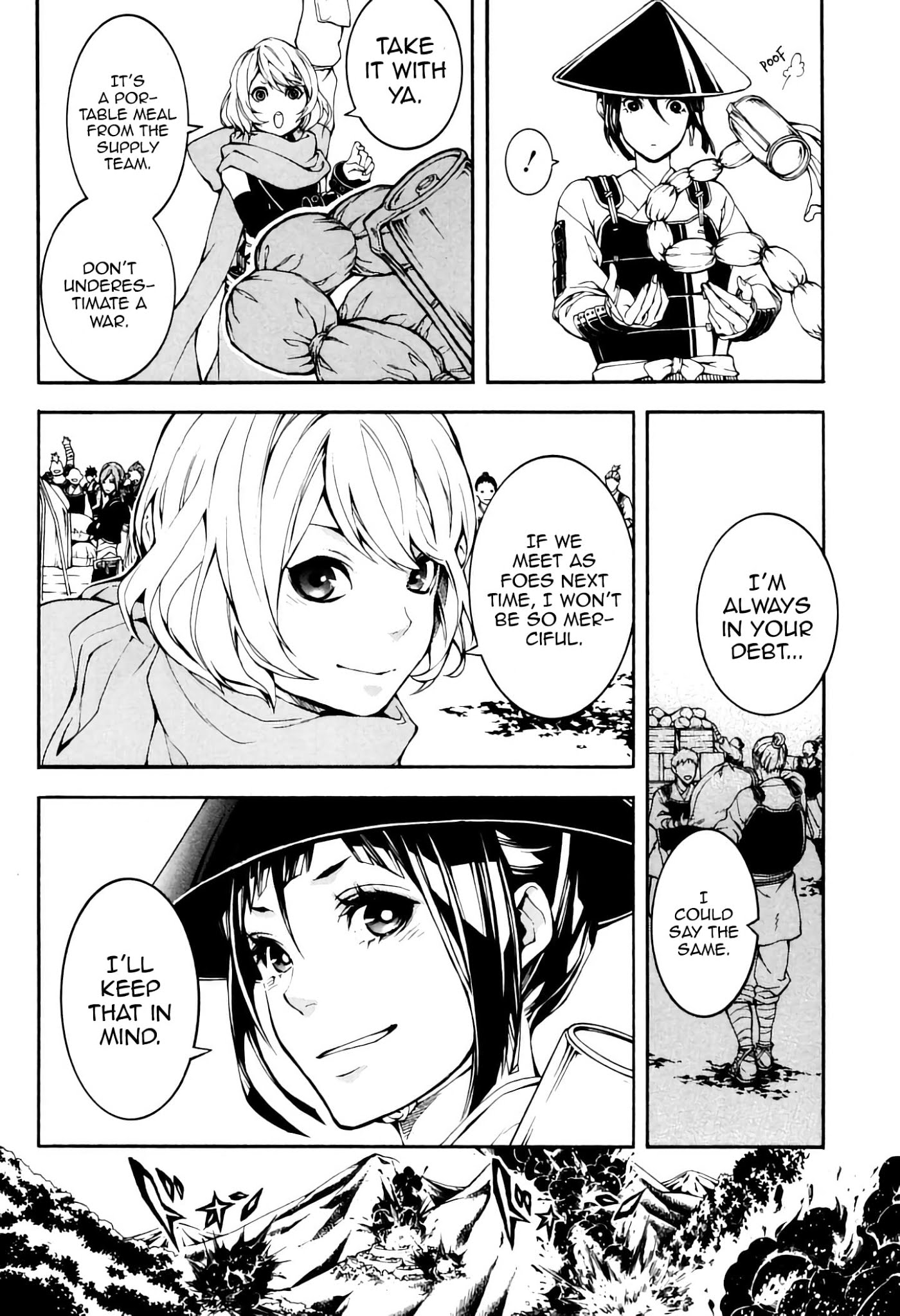 Rengoku ni Warau Chapter 39 page 32 - Chapter 39: Iga's Rebellion, Beginning of a Fierce War