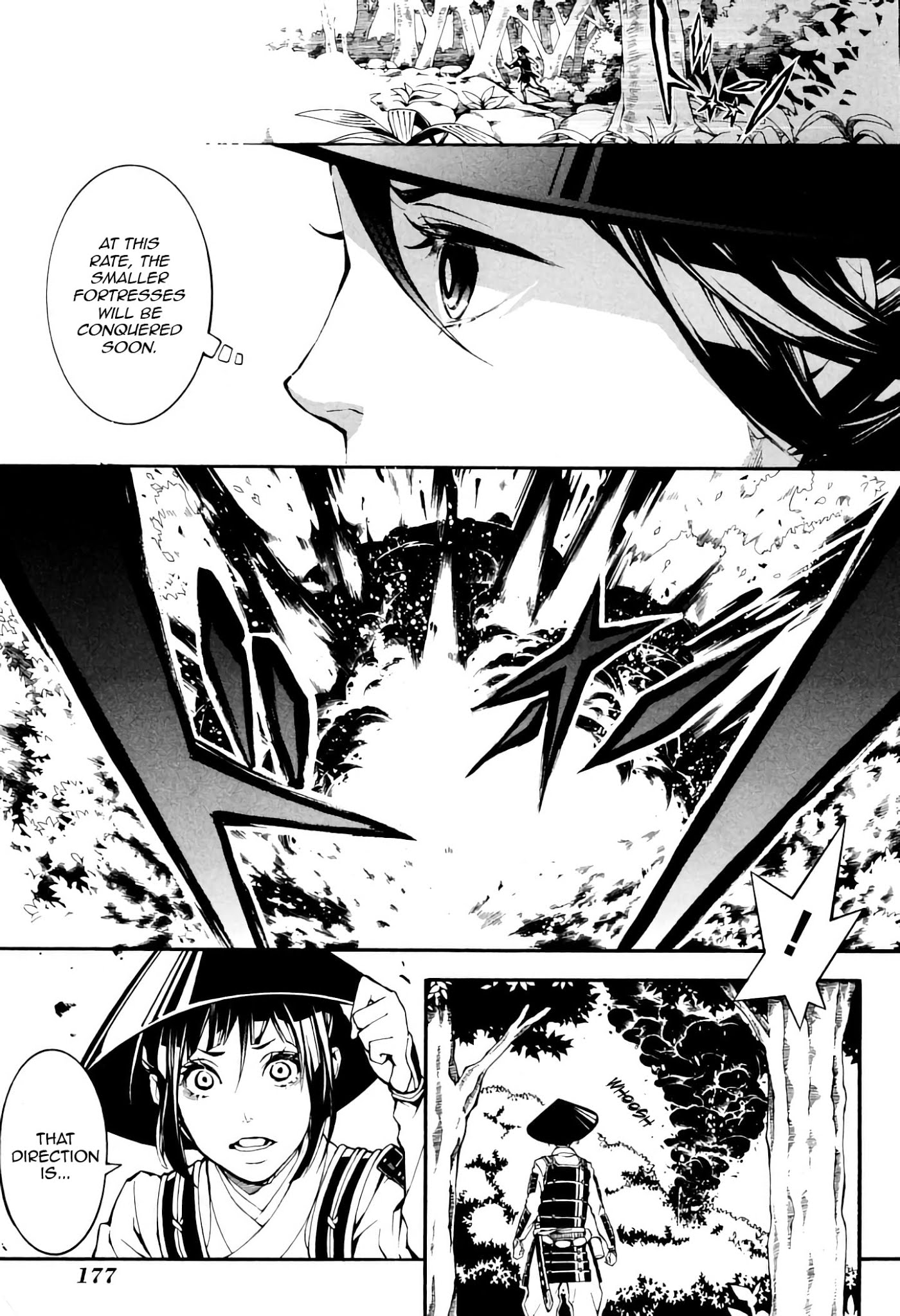 Rengoku ni Warau Chapter 39 page 33 - Chapter 39: Iga's Rebellion, Beginning of a Fierce War