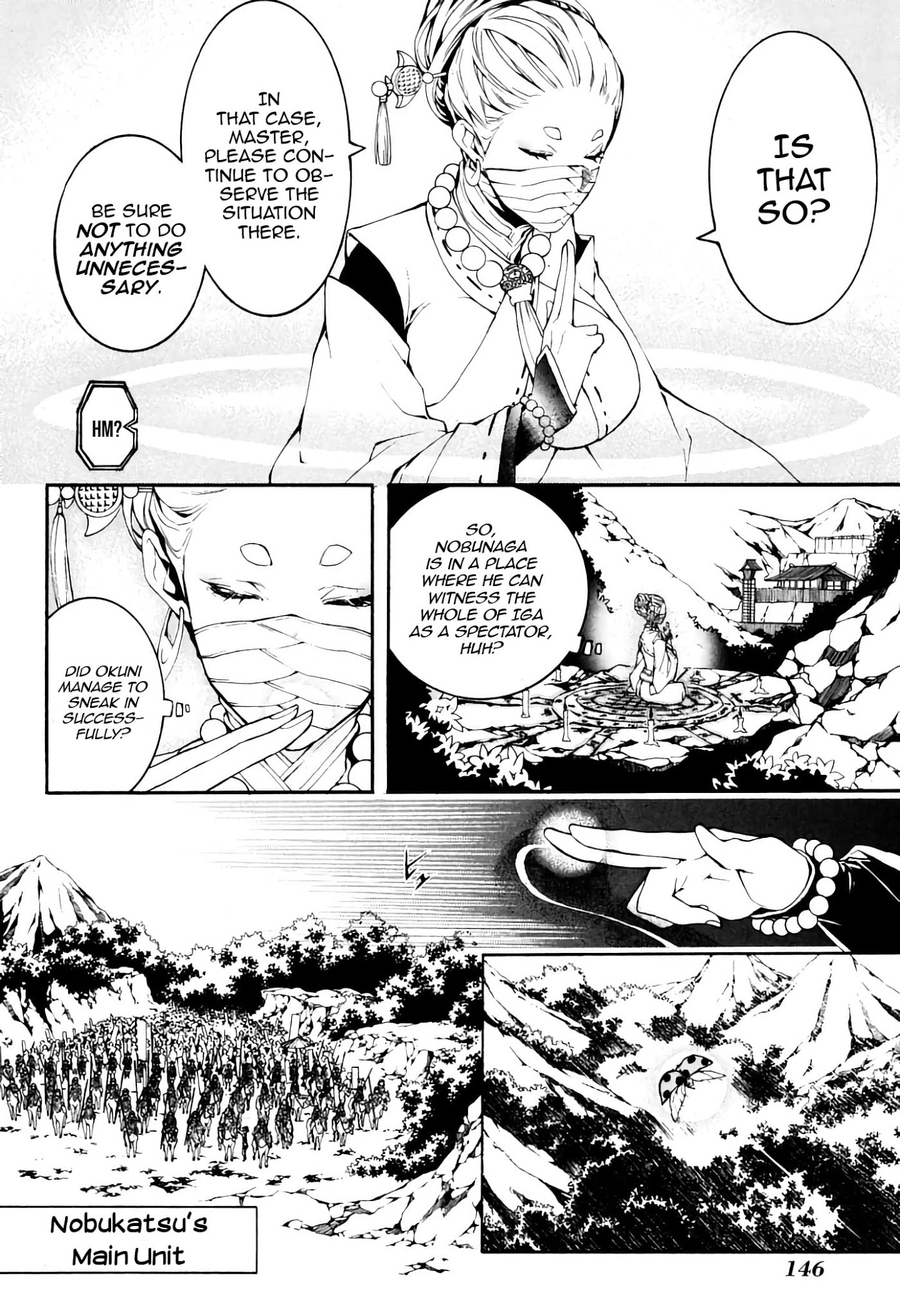 Rengoku ni Warau Chapter 39 page 4 - Chapter 39: Iga's Rebellion, Beginning of a Fierce War