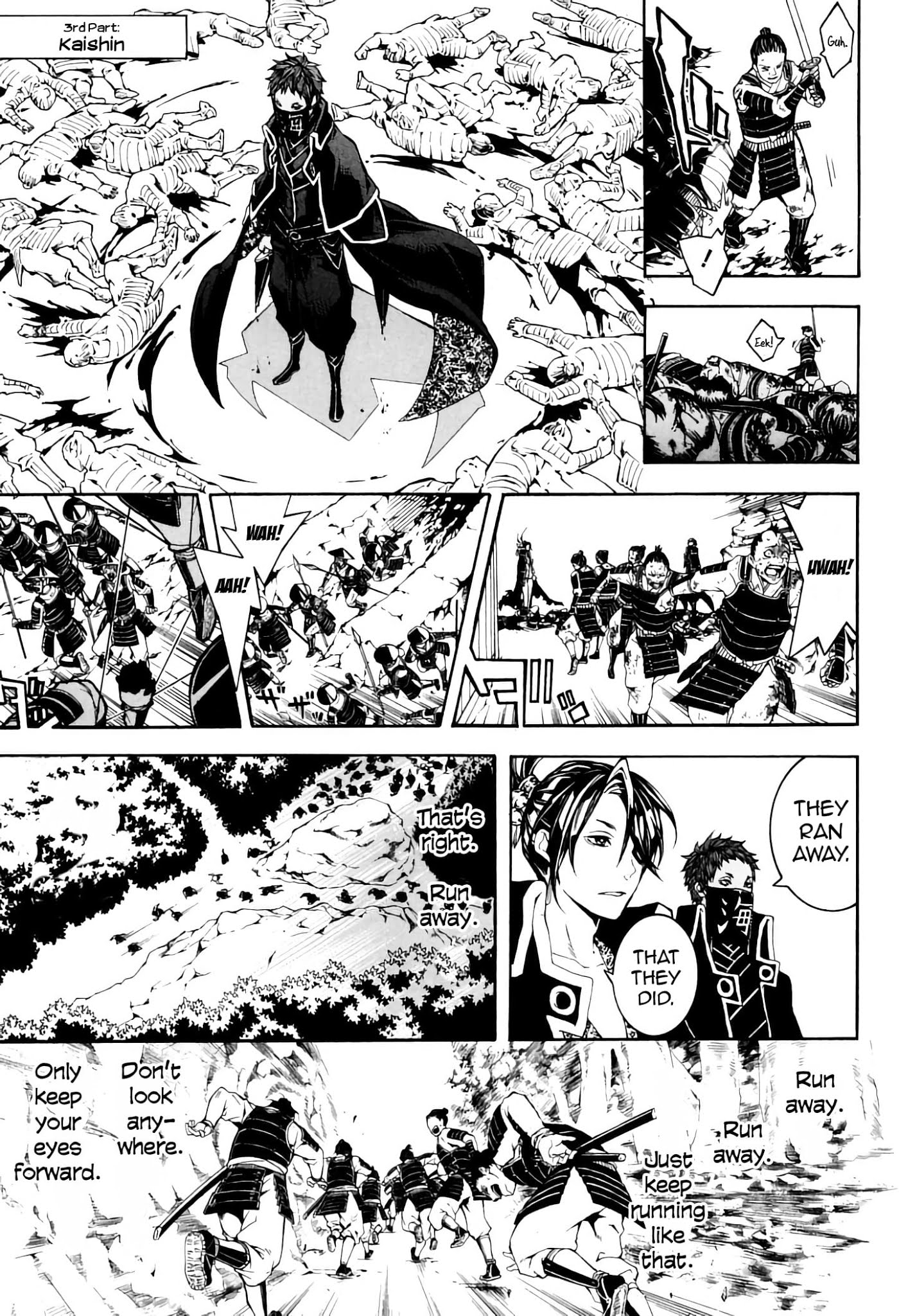 Rengoku ni Warau Chapter 40 page 14 - Chapter 40: The Man from Purgatory, Laughing in the Midst of War