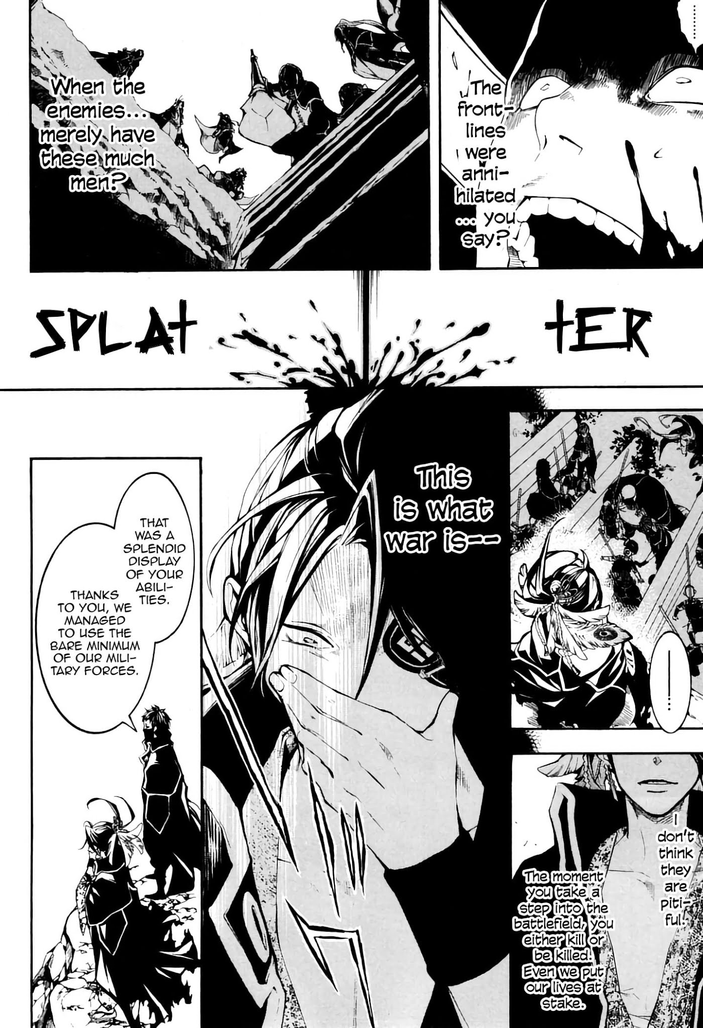 Rengoku ni Warau Chapter 40 page 16 - Chapter 40: The Man from Purgatory, Laughing in the Midst of War