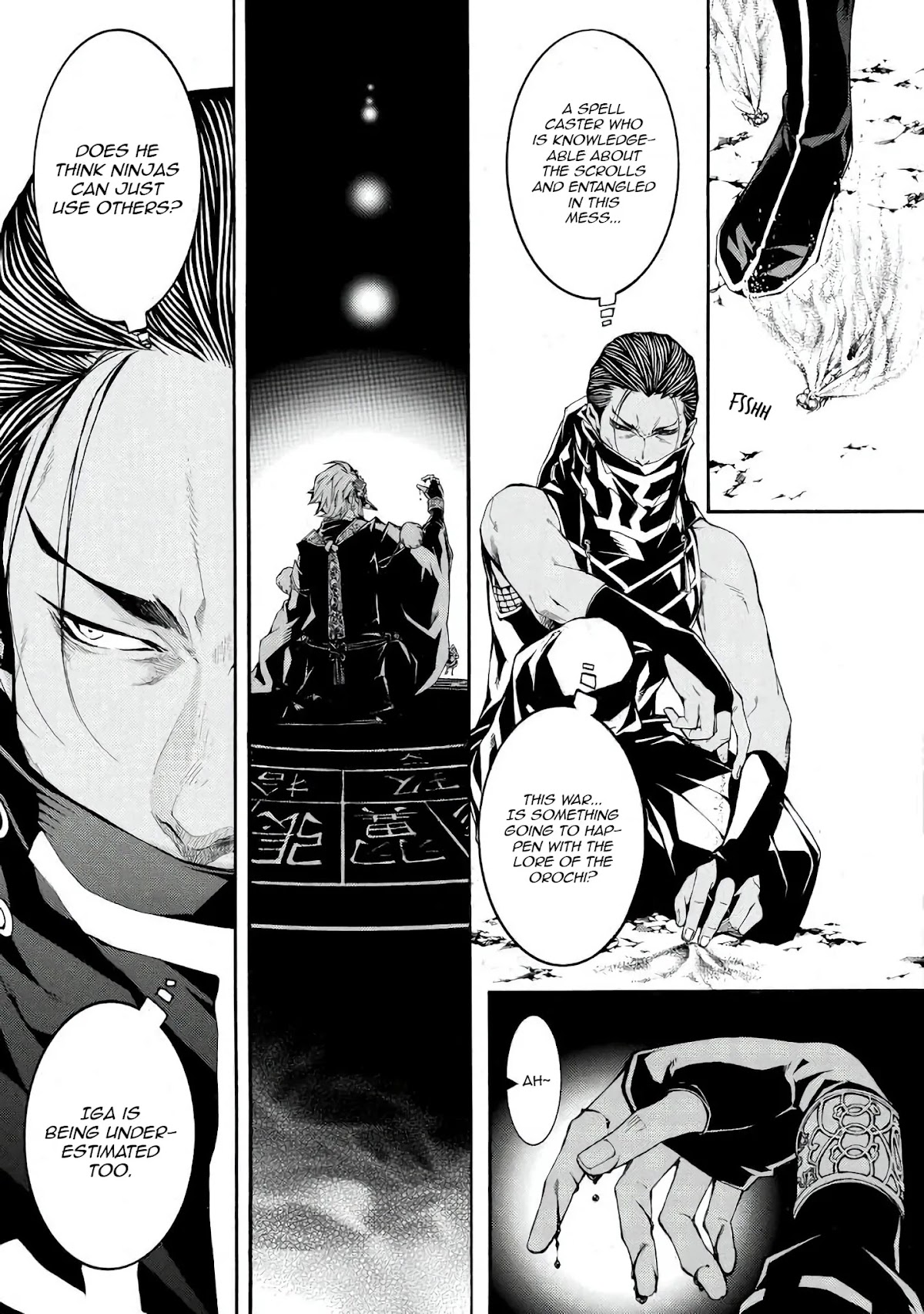 Rengoku ni Warau Chapter 41 page 12 - Chapter 41: People of Iga, A Moment of Rest
