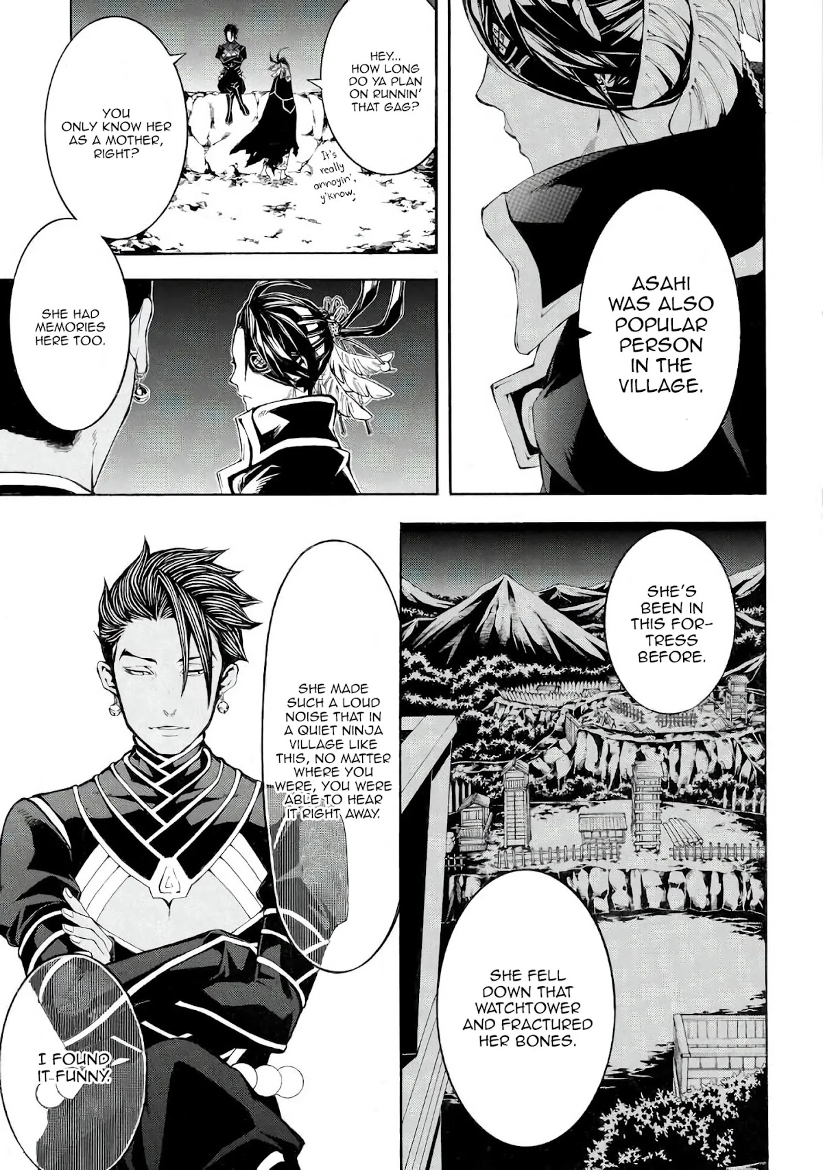 Rengoku ni Warau Chapter 41 page 27 - Chapter 41: People of Iga, A Moment of Rest