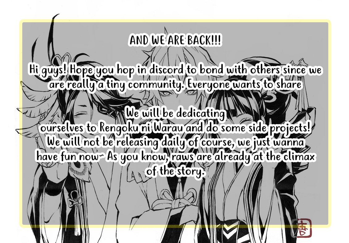 Rengoku ni Warau Chapter 41 page 37 - Chapter 41: People of Iga, A Moment of Rest