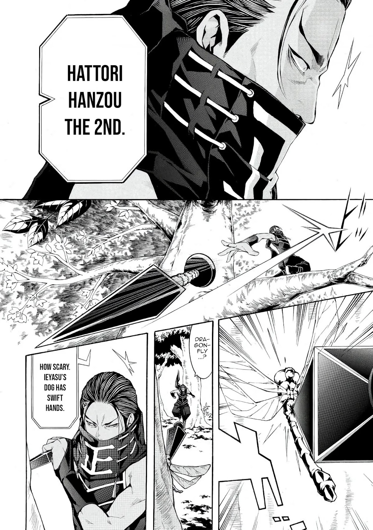 Rengoku ni Warau Chapter 41 page 9 - Chapter 41: People of Iga, A Moment of Rest