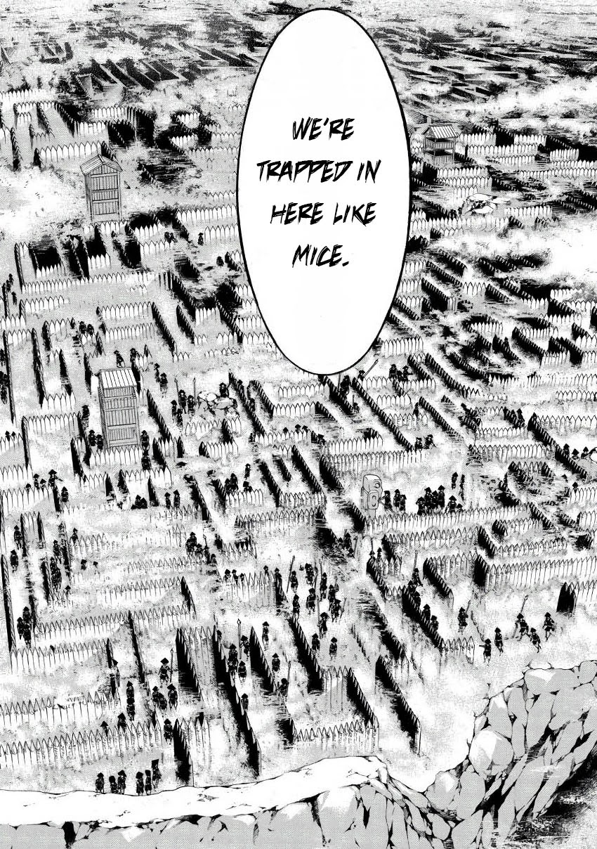 Rengoku ni Warau Chapter 42 page 18 - Chapter 42: The Fortified Citadel, The Heat in Purgatory