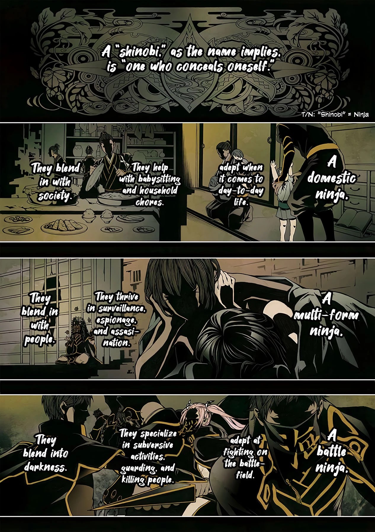 Rengoku ni Warau Chapter 47 page 3 - Chapter 47: The Shadow, Laughing Ephemerally