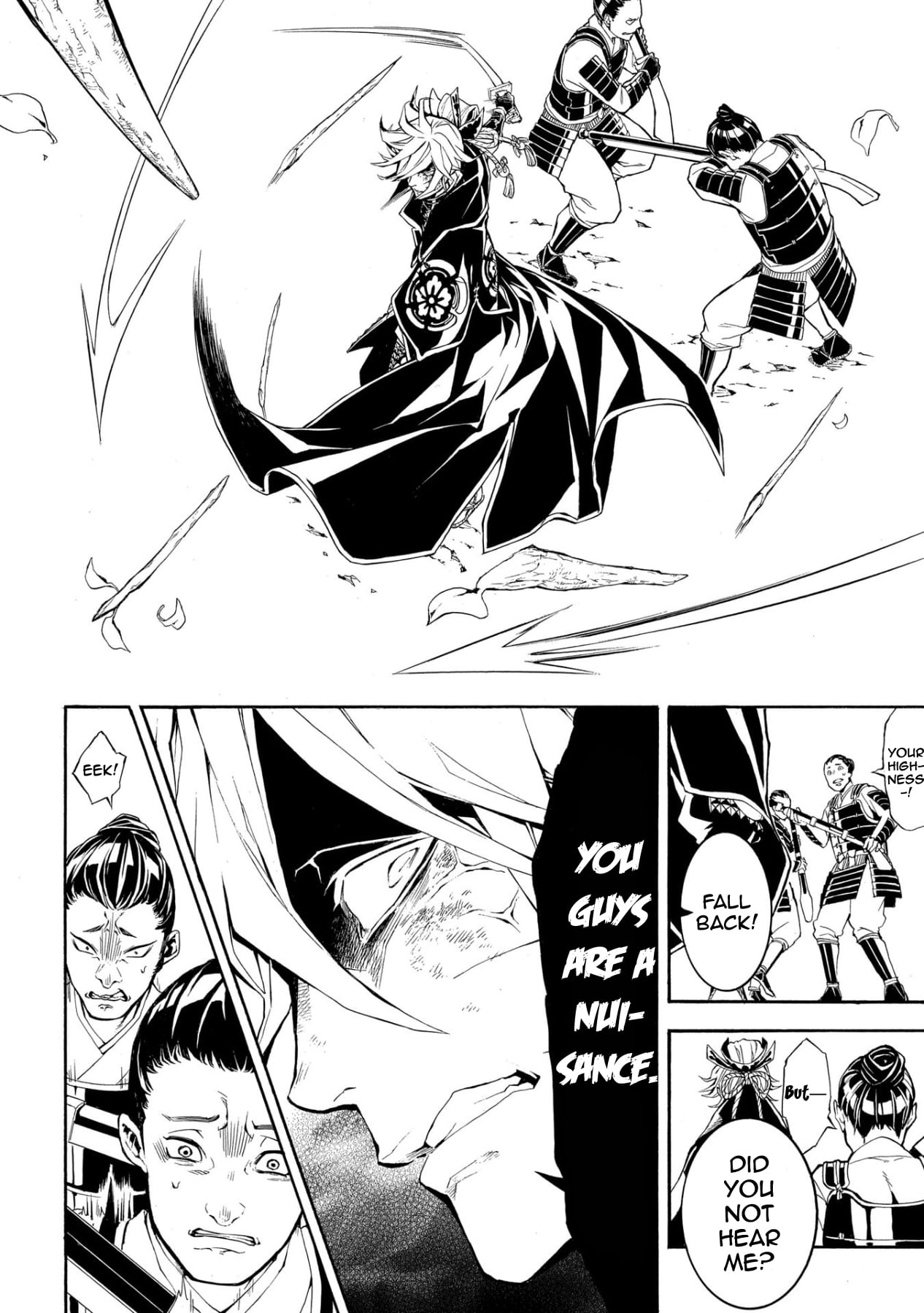 Rengoku ni Warau Chapter 48 page 16 - Chapter 48: The Great Crow, Surprise Attack on the Demon King