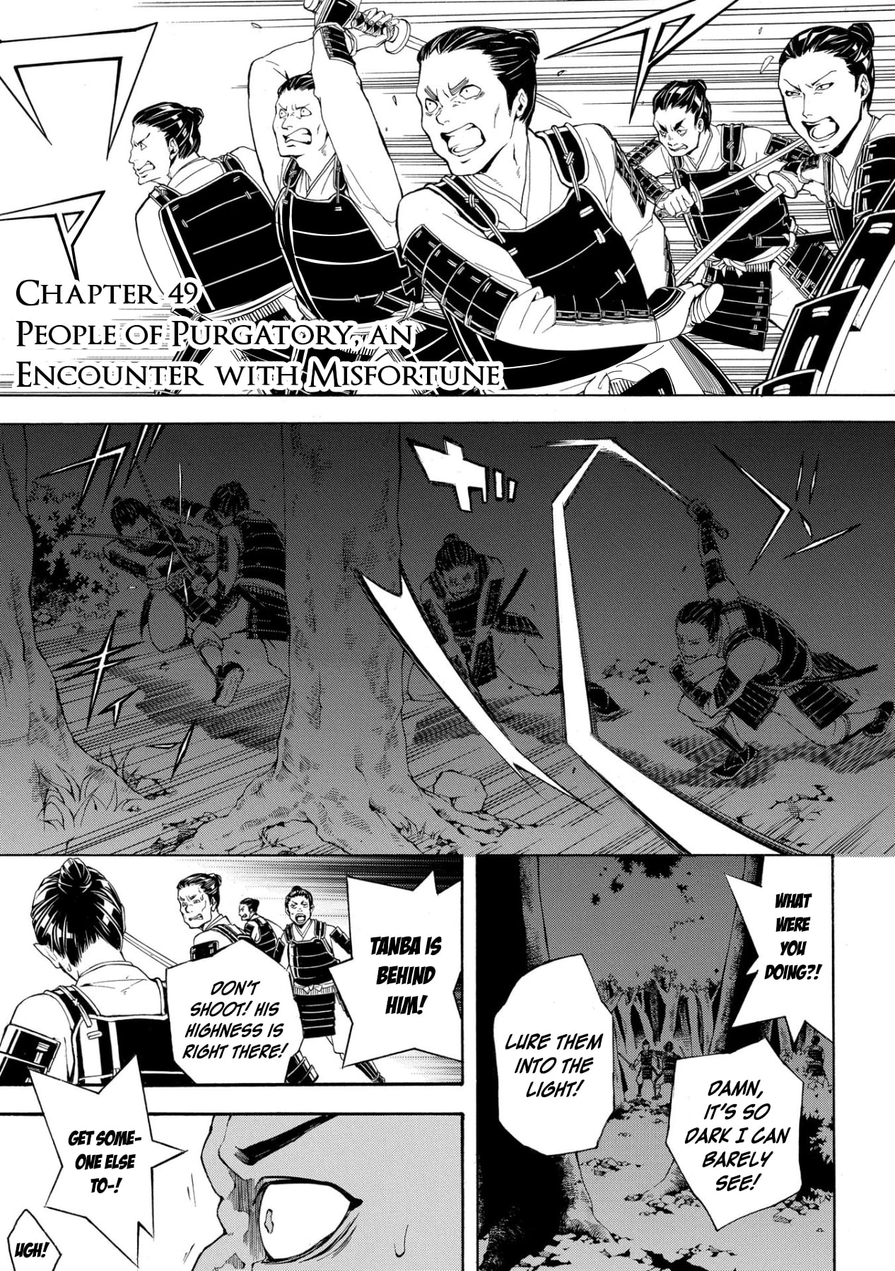 Rengoku ni Warau Chapter 49 page 2 - Chapter 49: People of Purgatory, An Encounter with Misfortune