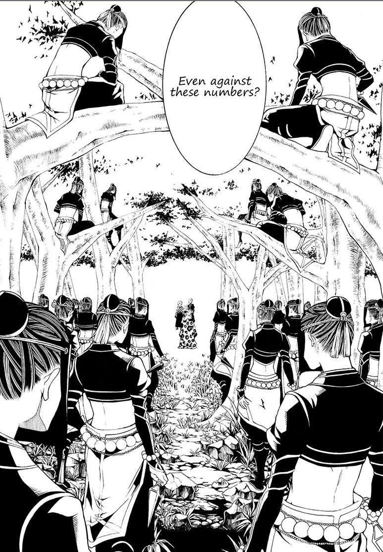 Rengoku ni Warau Chapter 5.2 page 42 - Chapter 5.2 : Orochi, living through the legend (part 2)