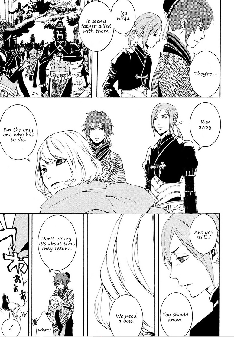 Rengoku ni Warau Chapter 5.2 page 43 - Chapter 5.2 : Orochi, living through the legend (part 2)