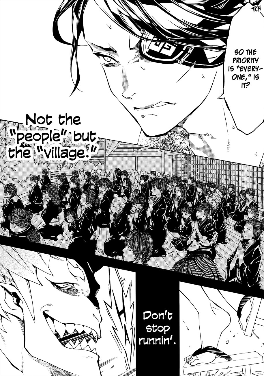 Rengoku ni Warau Chapter 50 page 35 - Chapter 50: The Sworn Siblings, Quarreling Amongst Each Other