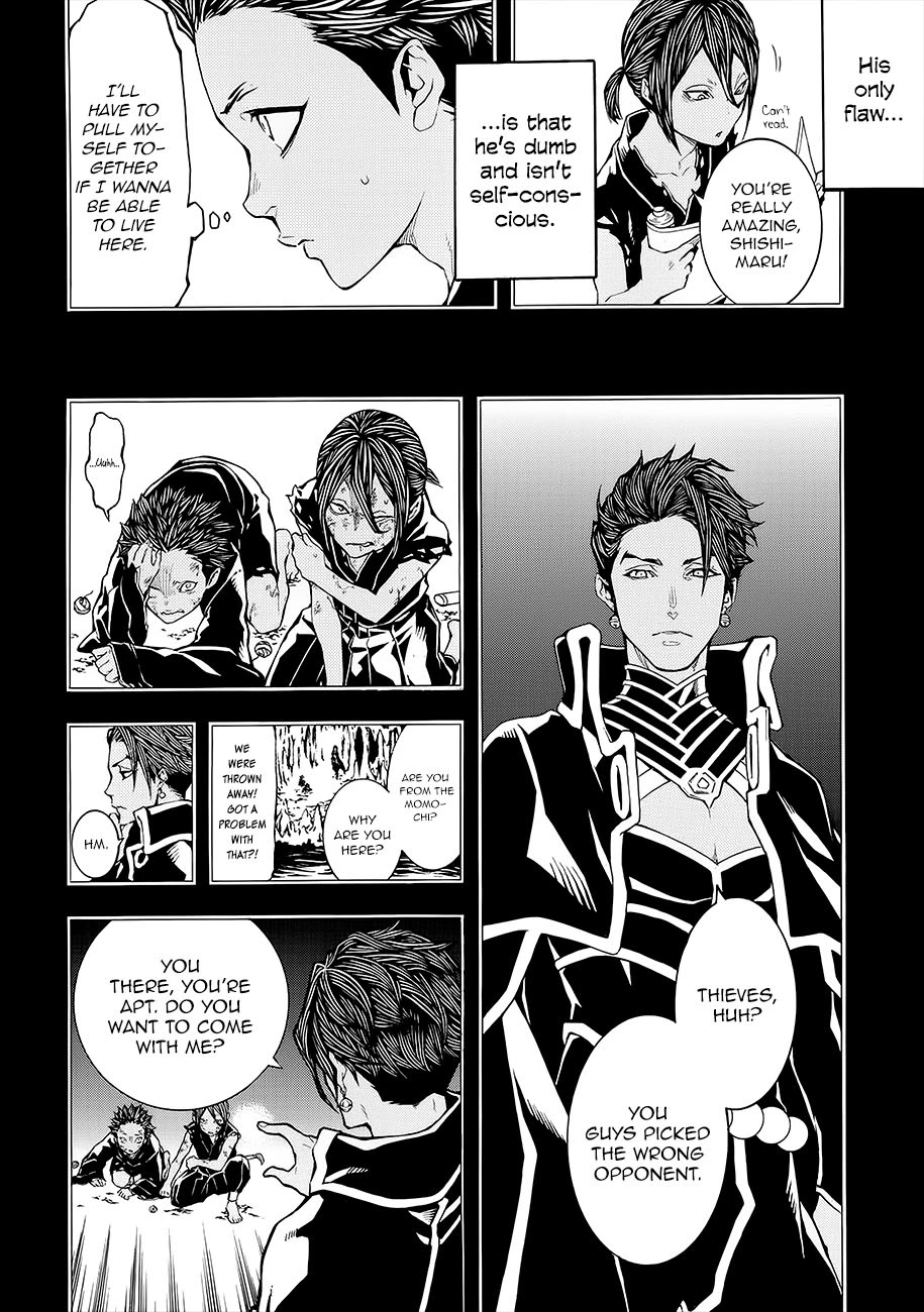 Rengoku ni Warau Chapter 51 page 30 - Chapter 51: The Village, Fading In the Flames