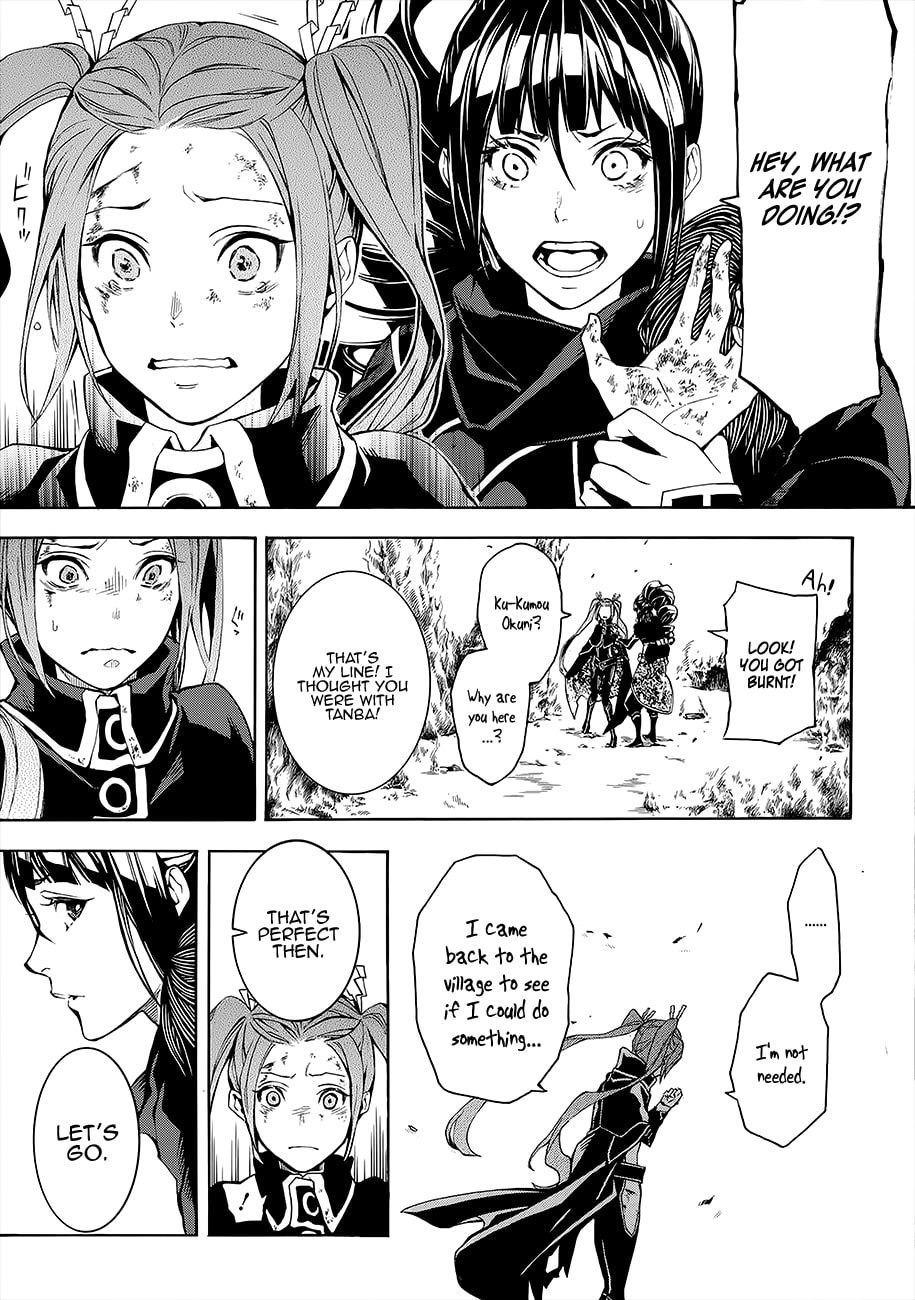 Rengoku ni Warau Chapter 52 page 18 - Chapter 52: The Brazen One, Descending into the Underground