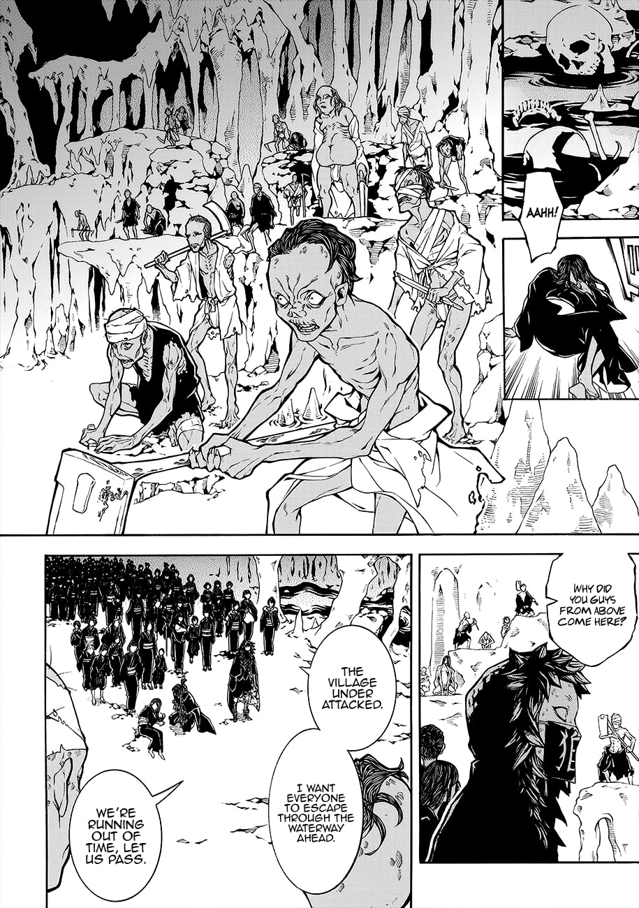 Rengoku ni Warau Chapter 52 page 19 - Chapter 52: The Brazen One, Descending into the Underground