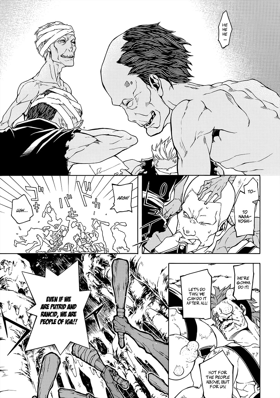 Rengoku ni Warau Chapter 52 page 28 - Chapter 52: The Brazen One, Descending into the Underground