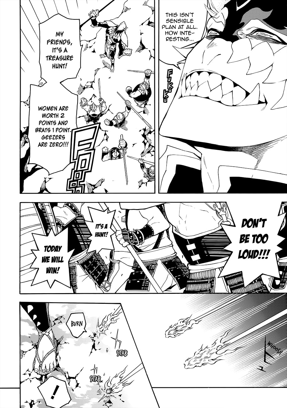 Rengoku ni Warau Chapter 52 page 7 - Chapter 52: The Brazen One, Descending into the Underground