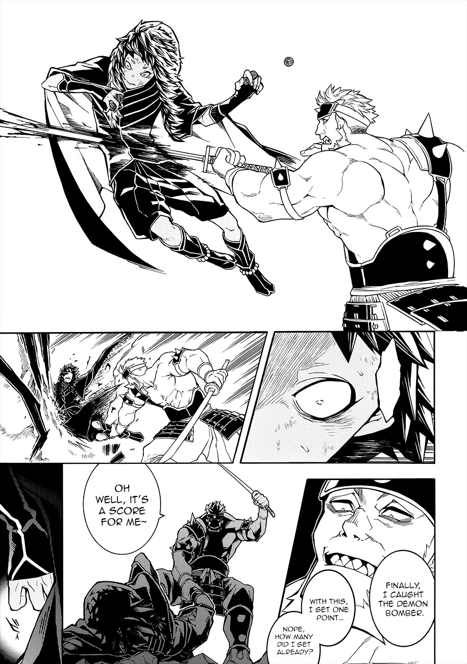 Rengoku ni Warau Chapter 53 page 19 - Chapter 53: The Simple Fellow, Scattering Through the Bursting Flames