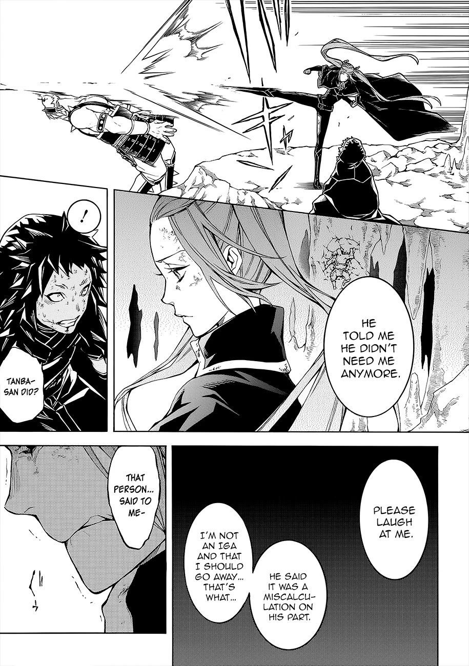 Rengoku ni Warau Chapter 53 page 21 - Chapter 53: The Simple Fellow, Scattering Through the Bursting Flames