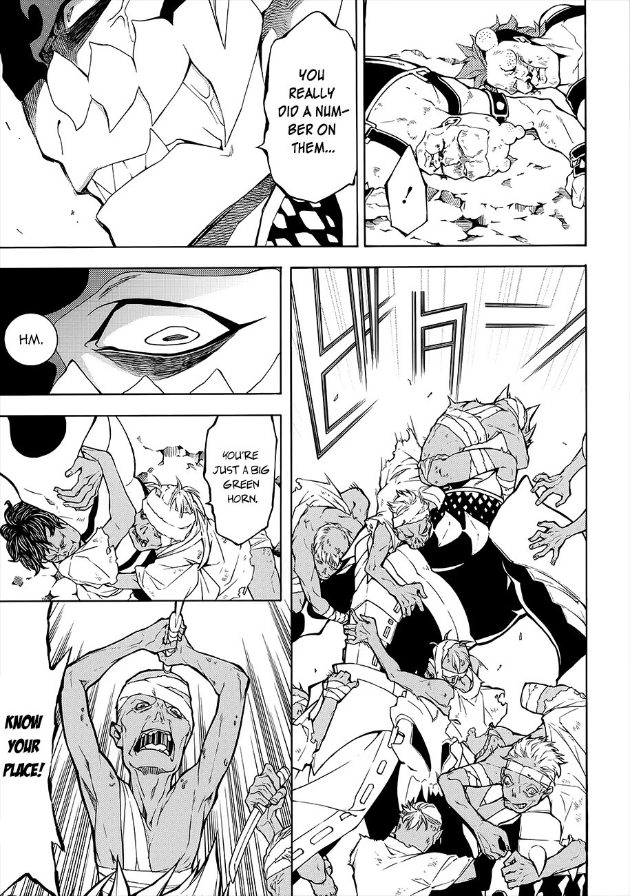 Rengoku ni Warau Chapter 53 page 9 - Chapter 53: The Simple Fellow, Scattering Through the Bursting Flames