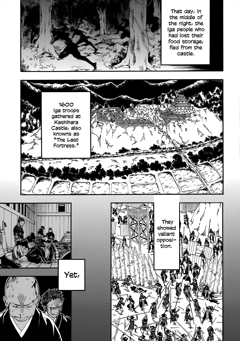 Rengoku ni Warau Chapter 54 page 37 - Chapter 54: Iga's War, Quietly Reaching Its End