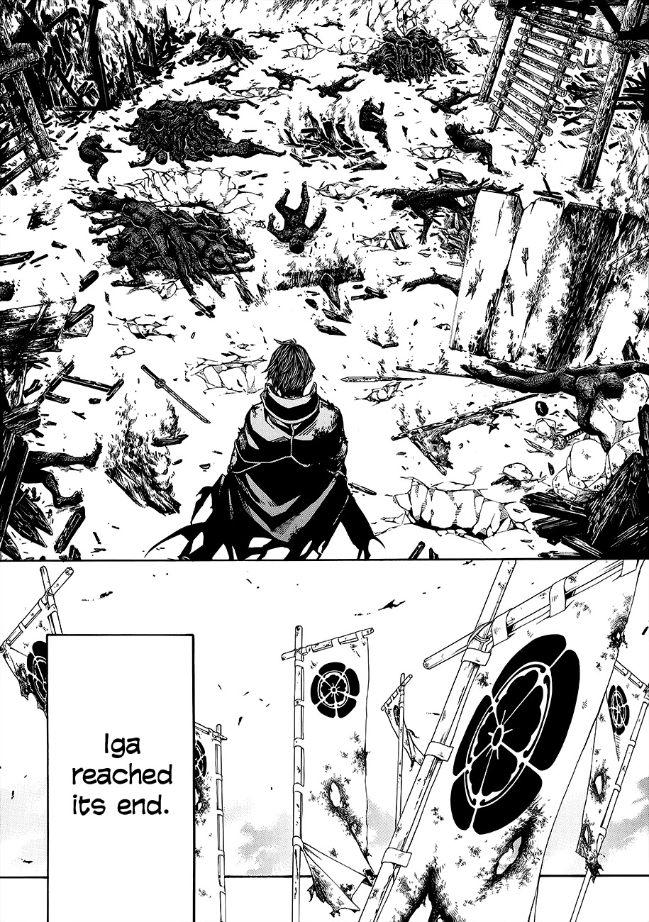 Rengoku ni Warau Chapter 54 page 39 - Chapter 54: Iga's War, Quietly Reaching Its End