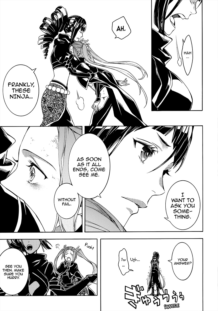 Rengoku ni Warau Chapter 54 page 9 - Chapter 54: Iga's War, Quietly Reaching Its End