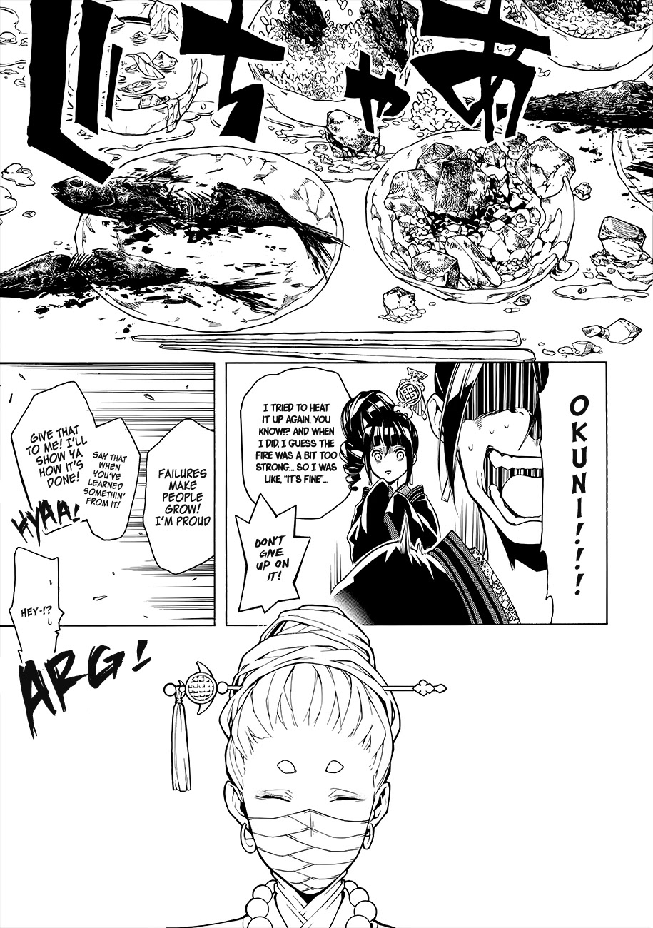 Rengoku ni Warau Chapter 55 page 11 - Chapter 55: The Three Siblings from Purgatory, Reuniting in Oumi